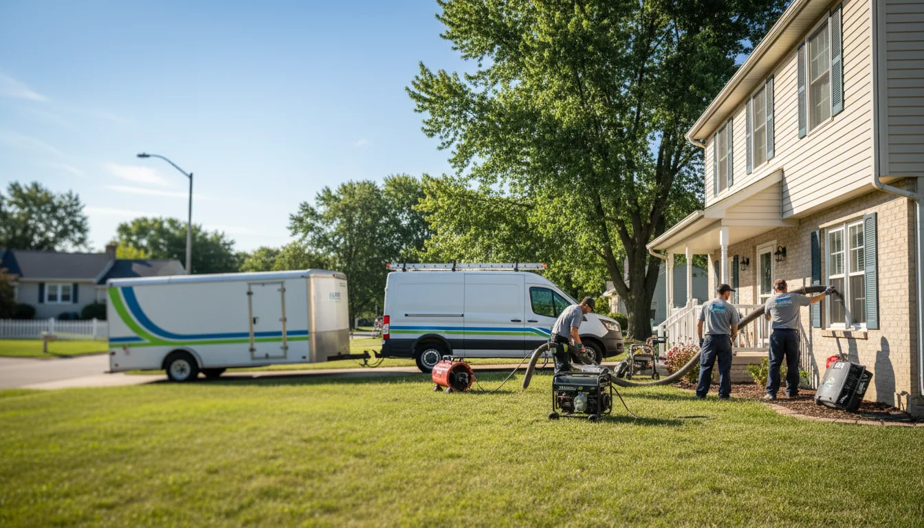 Flooded Basement Restoration And Cleanup With Repair in Euclid, MN near me